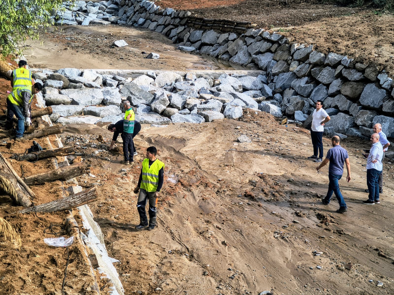 Treballs de renaturalització de la Riera de Sant Simó, aquest setembre Treballs de renaturalització de la Riera de Sant Simó, aquest setembre