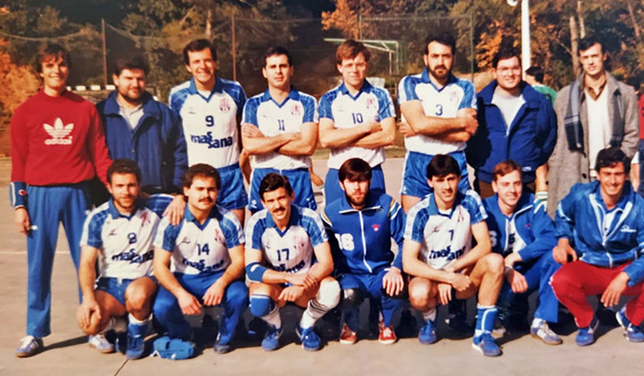 Mig segle d'handbol a Llavaneres