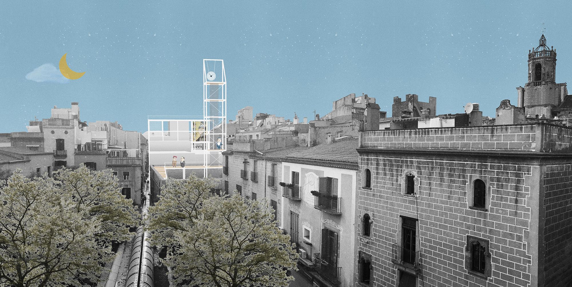 Render del projecte escollit en el Pla d’Impuls del Centre