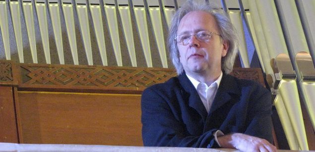 L'organista alemany Klaus Schulten