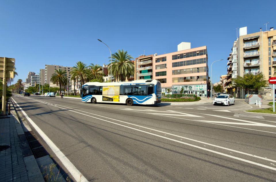 Un vehicle de Mataró Bus. Foto: R. Gallofré