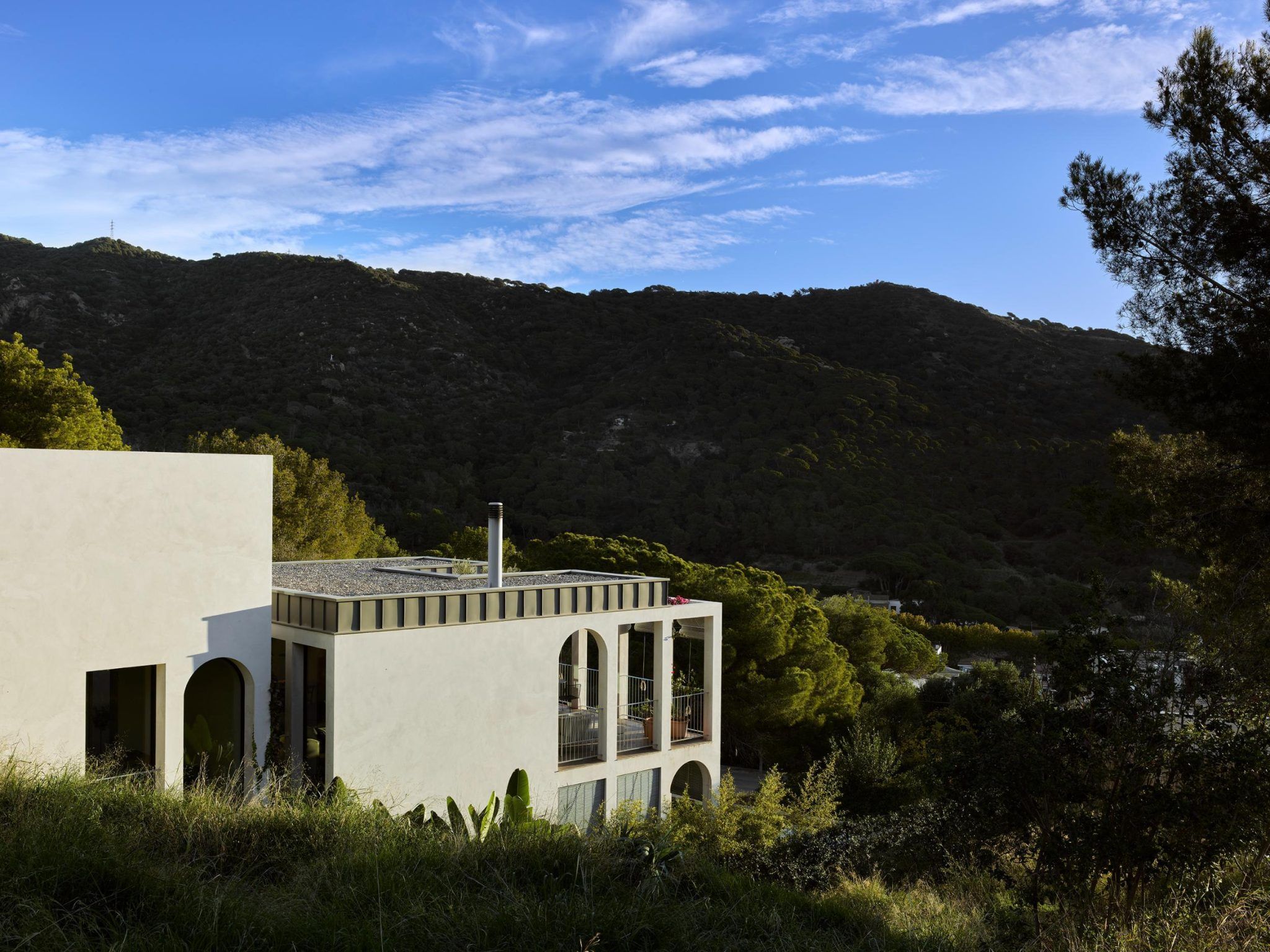 L'espectacular casa de l'arquitecte a Teià. Foto: José Manuel Alorda