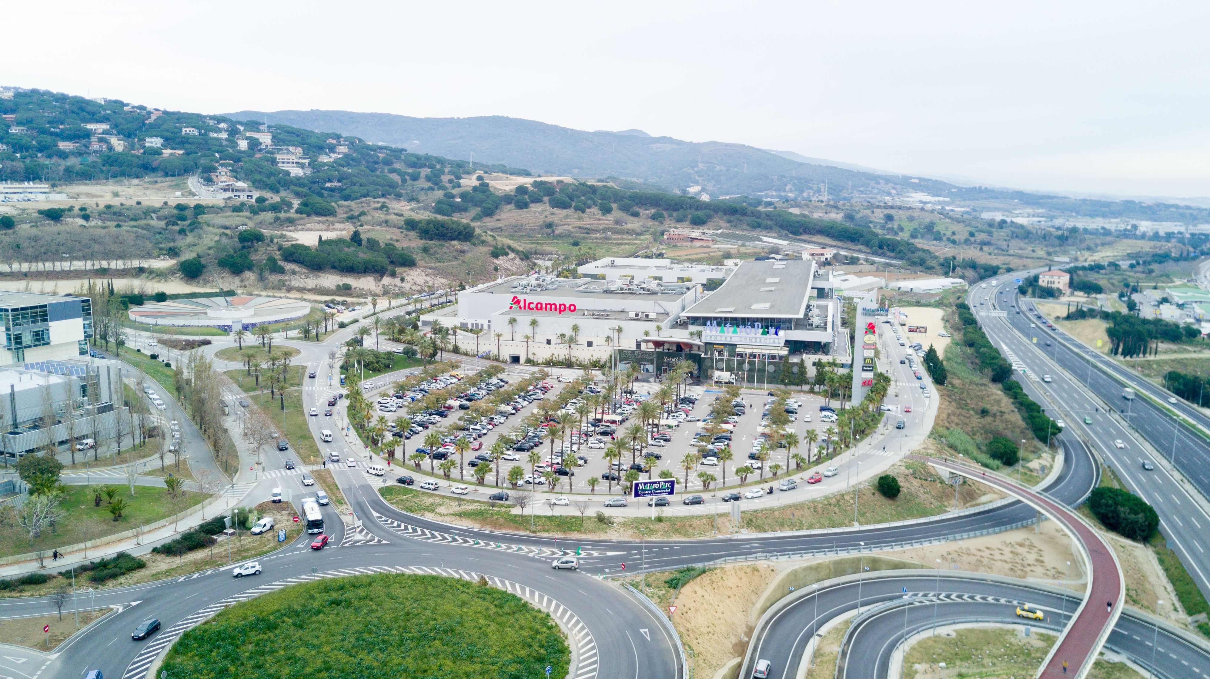 Vista del centro comercial Mataró Parco. Foto: R. Gallofré