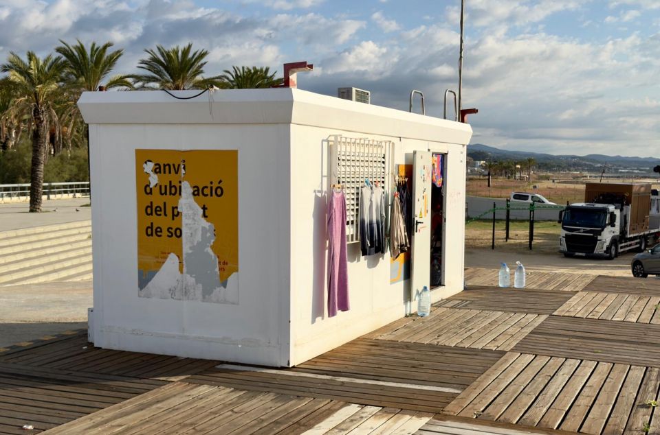 la caseta ocupada