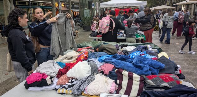 Mercat solidari de roba per Palestina, dijous a Mataró