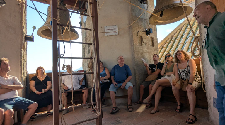 Una de les visites al Campanar de Santa Maria. Foto: Cultura Mataró