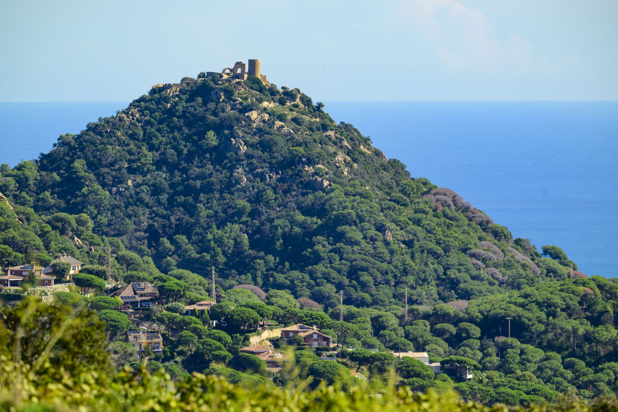 Castell de Burriac, autor Iñaki Relanzon  Diputació de Barcelona