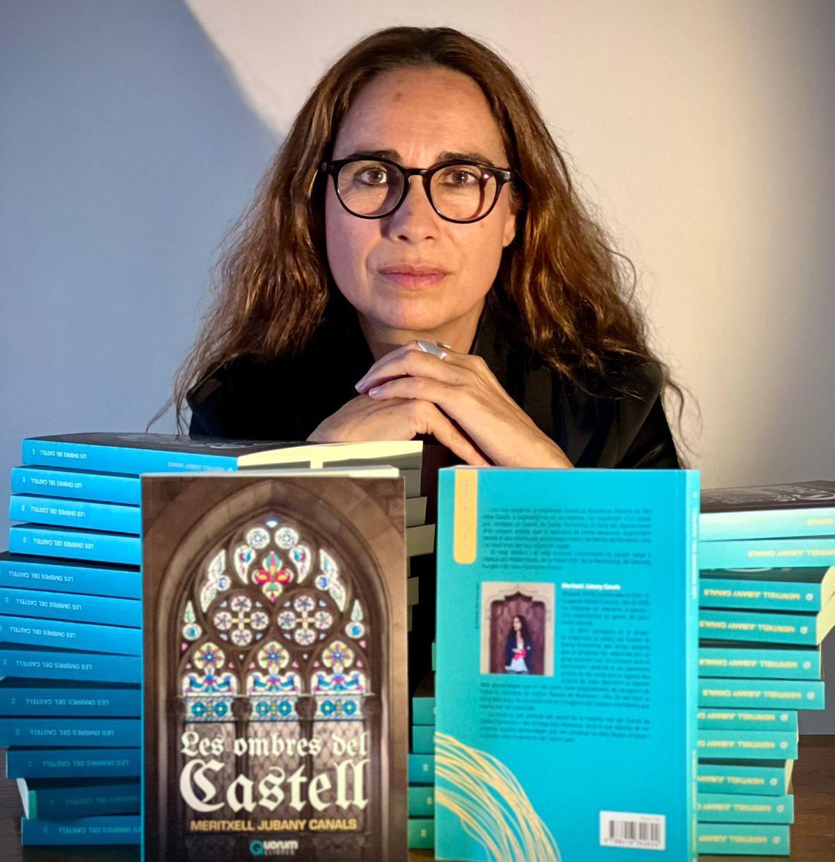 La mataronina Meritxell Jubany, amb el seu llibre | M. Duran
