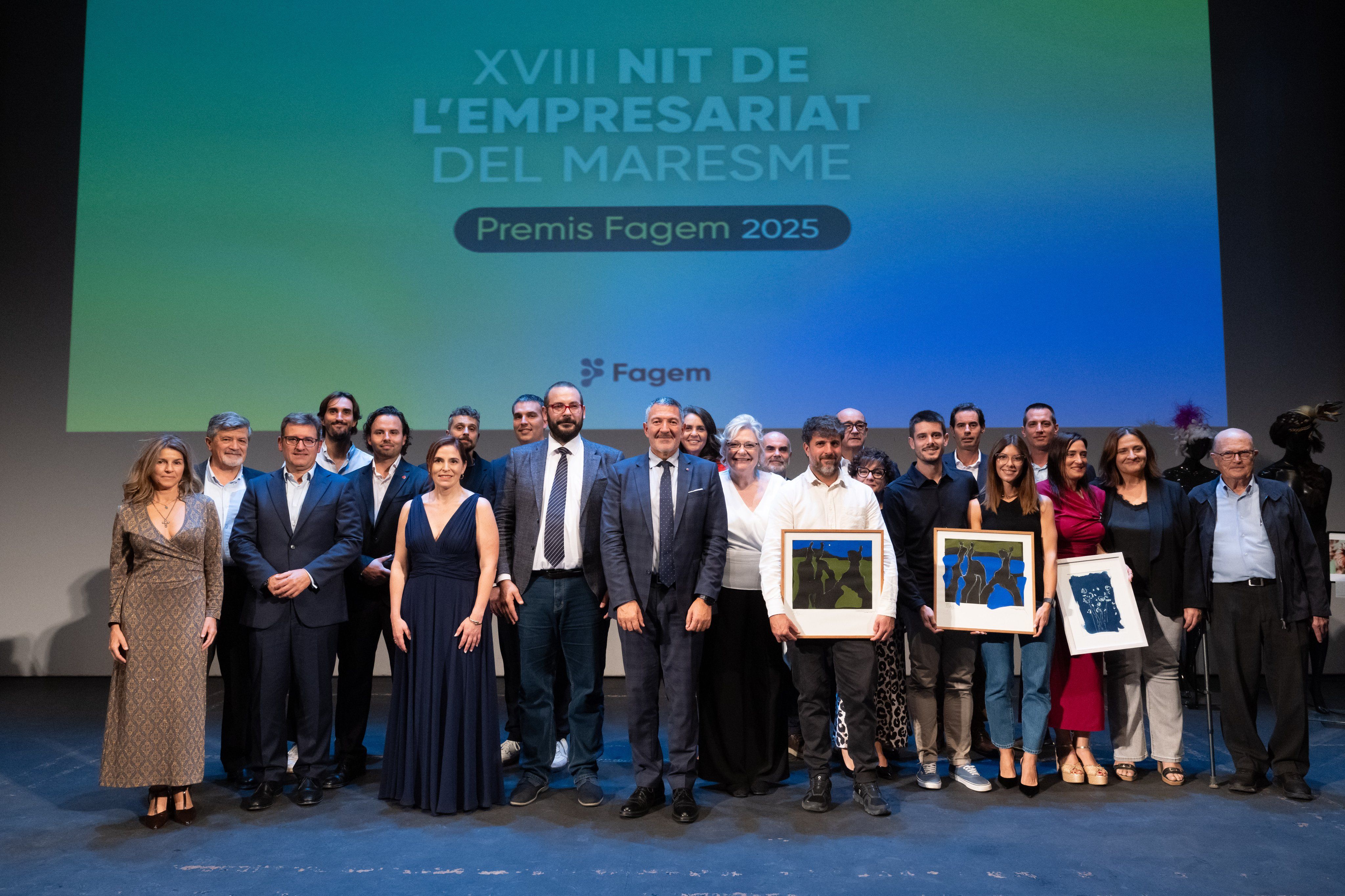 Premios Fagem 2025 durante la Nit de l'Empresariat