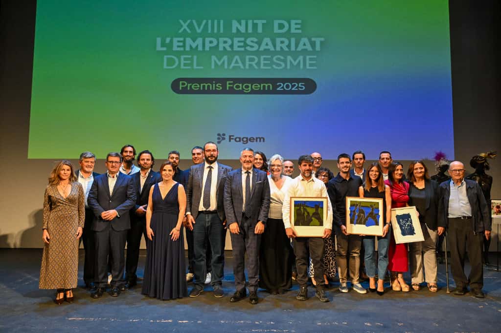 Tots els guanyadors i patrocinadors i col·laboradores de la FAGEM