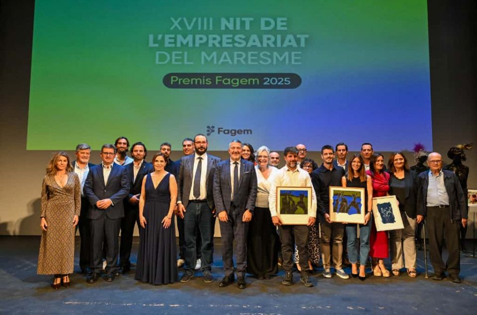 Tots els guanyadors i patrocinadors i col·laboradores de la FAGEM