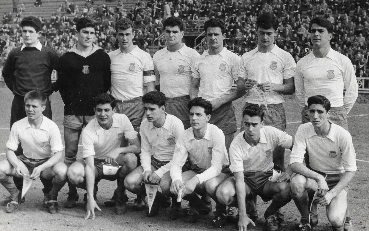 Selecció Catalana juvenil. Font: arxiu família Roy