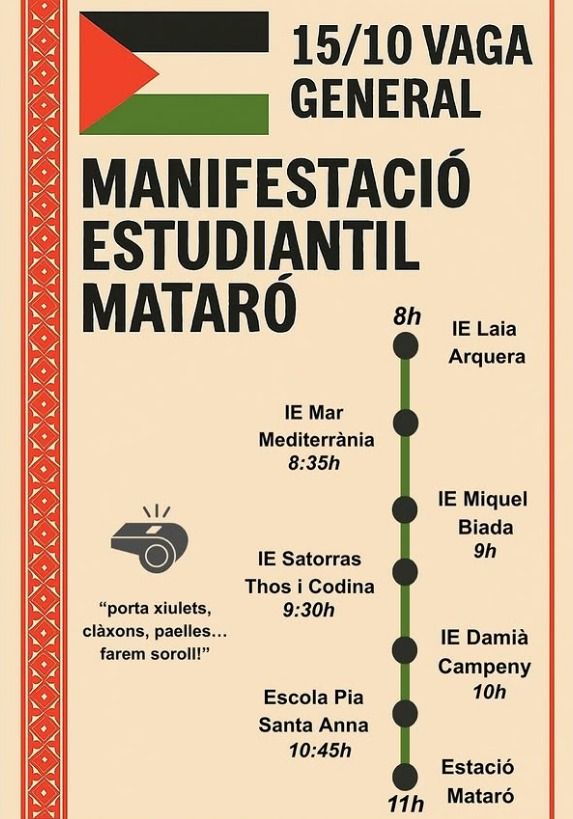 Manifestación estudiantil Manifestación estudiantil