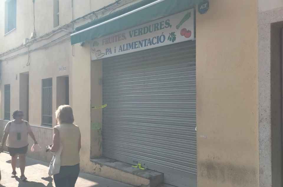 Fruiteria on han detingut un individu Fruiteria on han detingut un individu