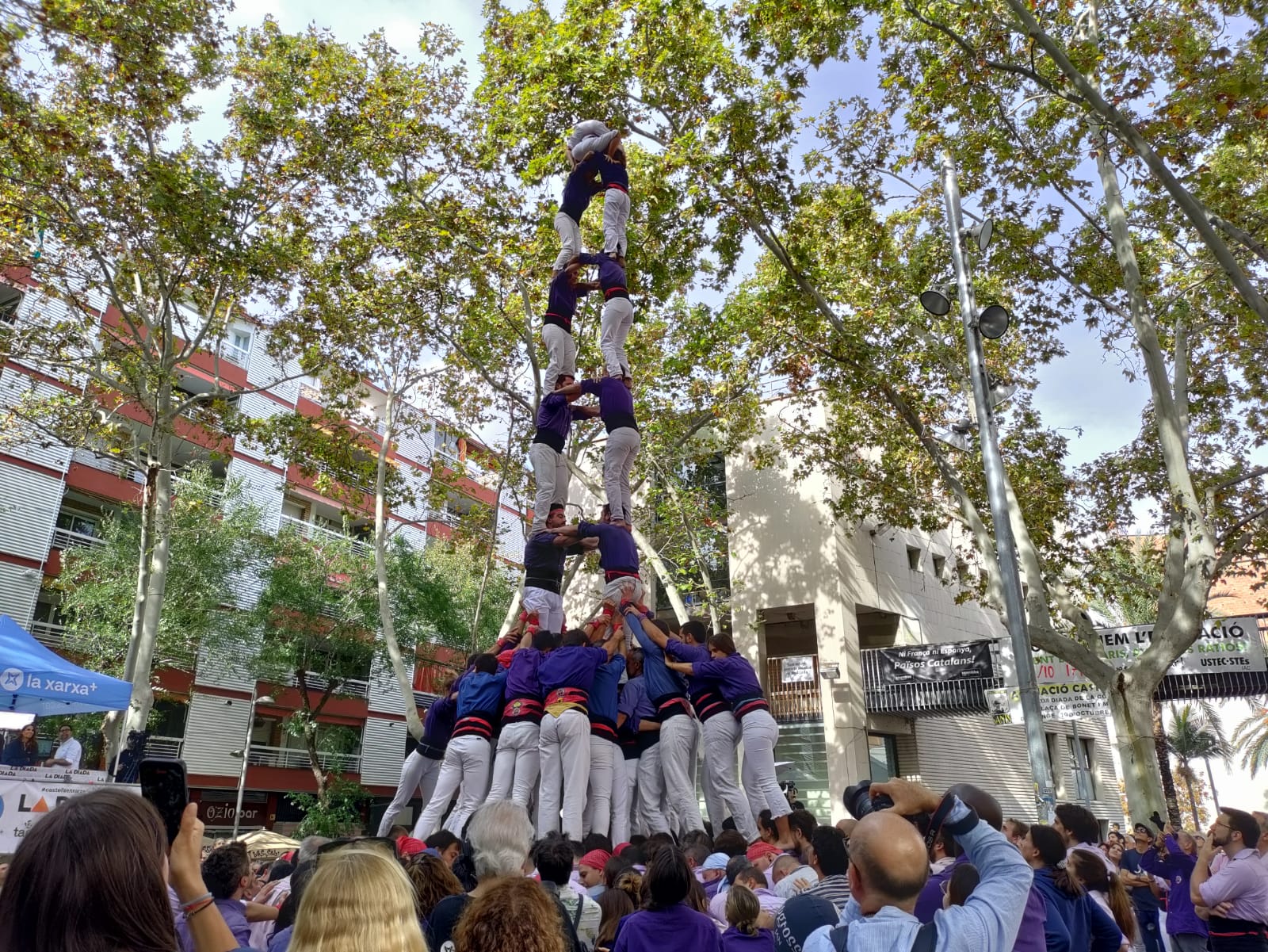 La torre de 8 dels Capgrossos a Sants. Foto: E. Casanova