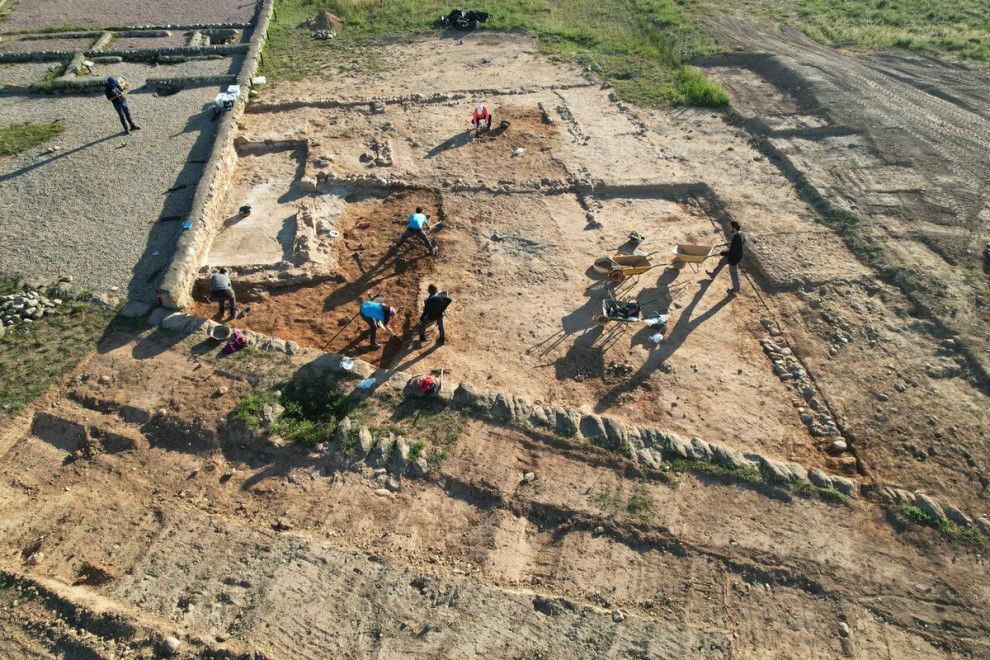 Les excavacions han revelat l'entramat urbà de l’antiga medina. Departament de Cultura Les excavacions han revelat l'entramat urbà de l’antiga medina. Departament de Cultura