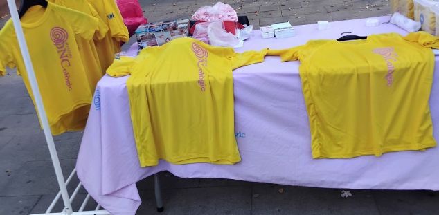 Las camisetas de la Caminata de este año Las camisetas de la Caminata de este año