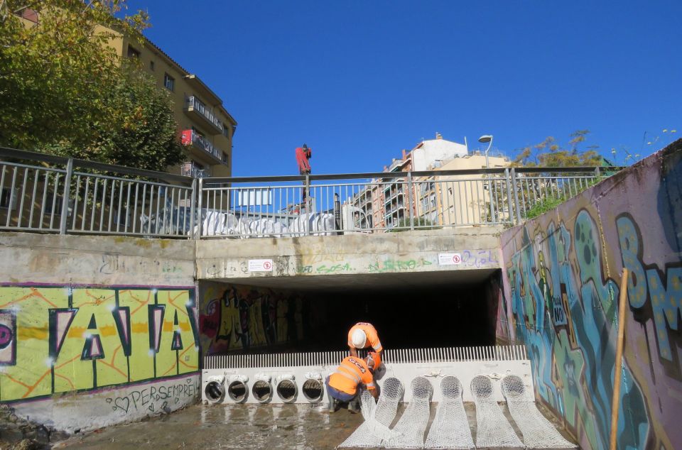 Retirada dels residus de les malles Retirada dels residus de les malles