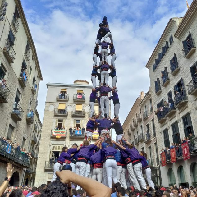 El 4 de 9 dels Capgrossos, el quart de l'any. Foto: E. Casanova El 4 de 9 dels Capgrossos, el quart de l'any. Foto: E. Casanova