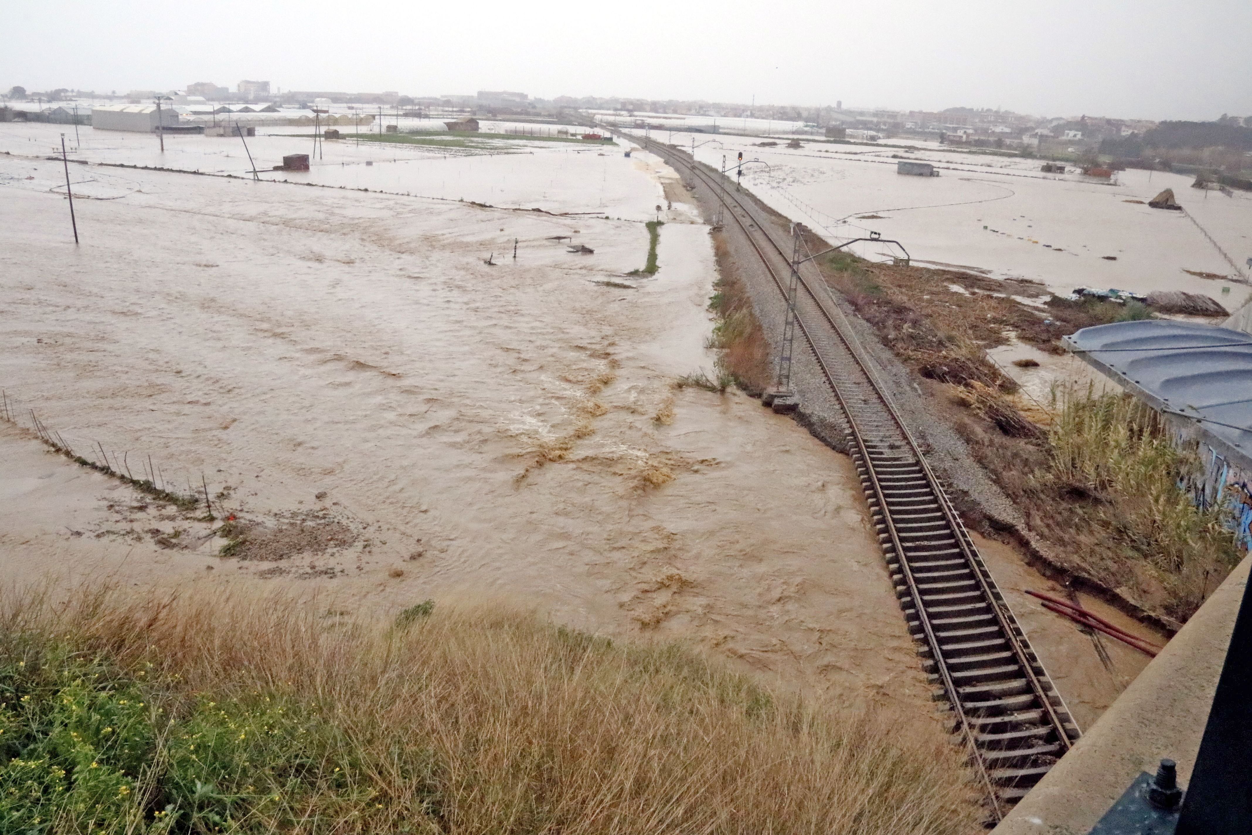 Los estragos del Gloria en el Maresme en la Tordera