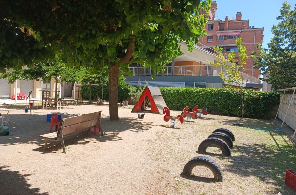 Pati de l'Escola Bressol Rocafonda. Foto: Ajuntament de Mataró