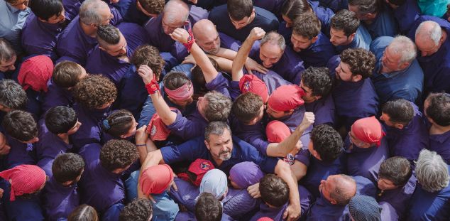Moments dels Capgrossos a la diada de Tots Sants. Foto: Marc Font/ACN Moments dels Capgrossos a la diada de Tots Sants. Foto: Marc Font/ACN