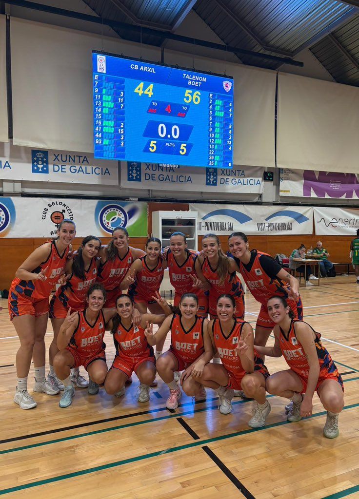 Les de Mataró celebren el triomf.