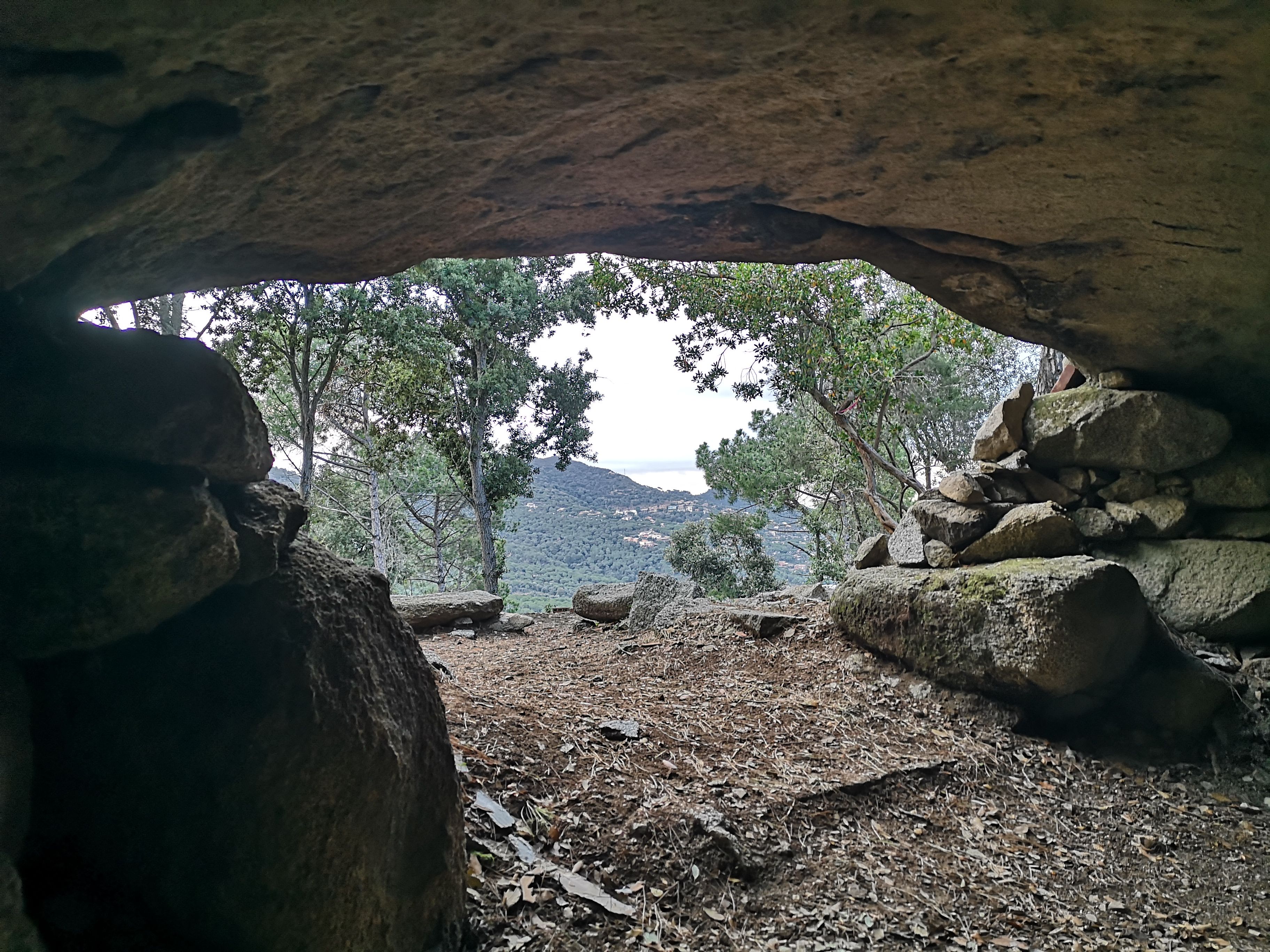 Roca Llobatera, uno de los puntos de la ruta. Foto Quico Iglesias