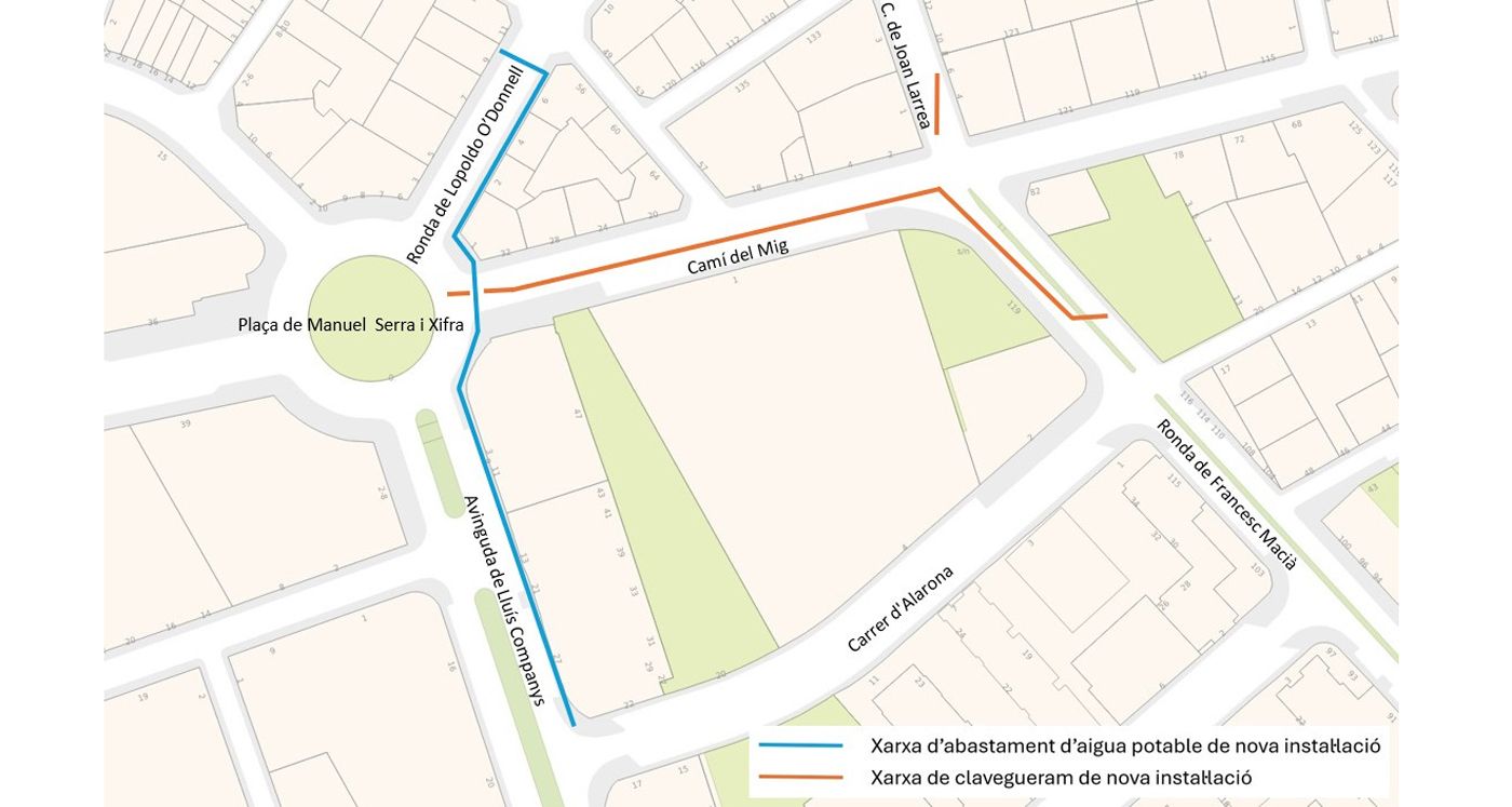 La zona afectada La zona afectada