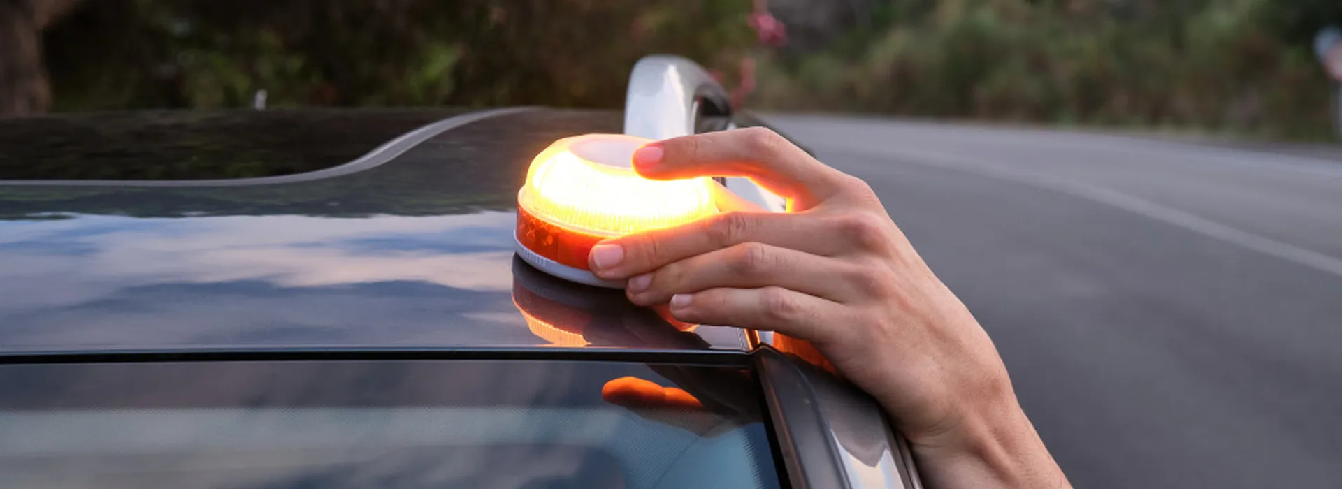 Baliza V16 conectada