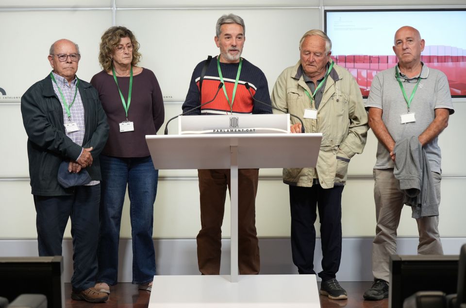 La compareixença dels pagesos al Parlament