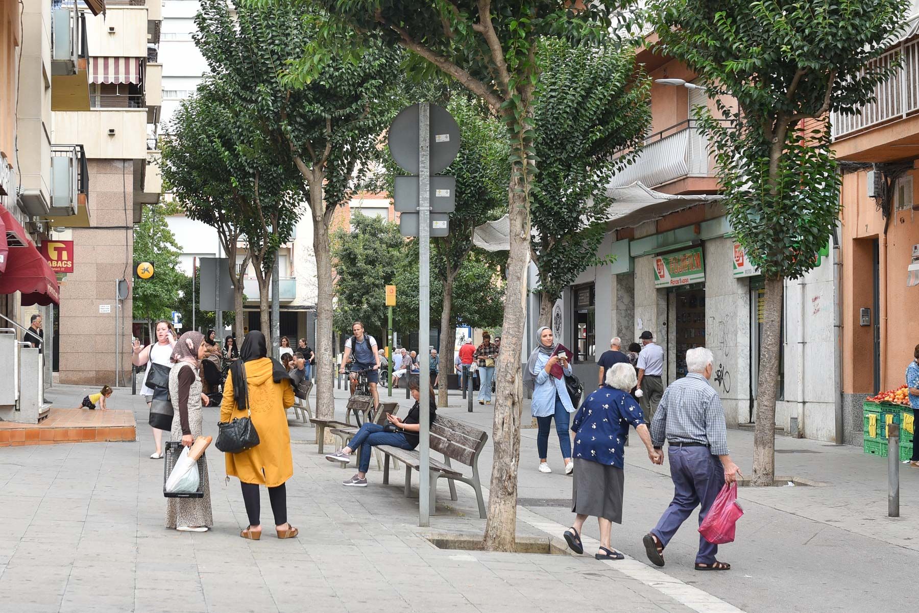 Vista del barrio de Cerdanyola de Mataró