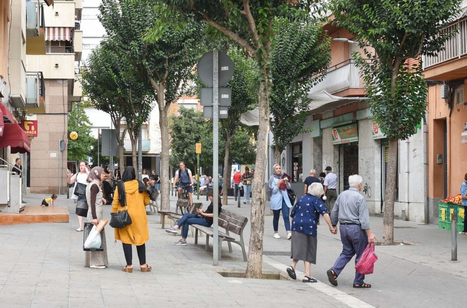 Vista del barri de Cerdanyola de Mataró, que concentra bona part de la població immigrada. Foto: R.Gallofré