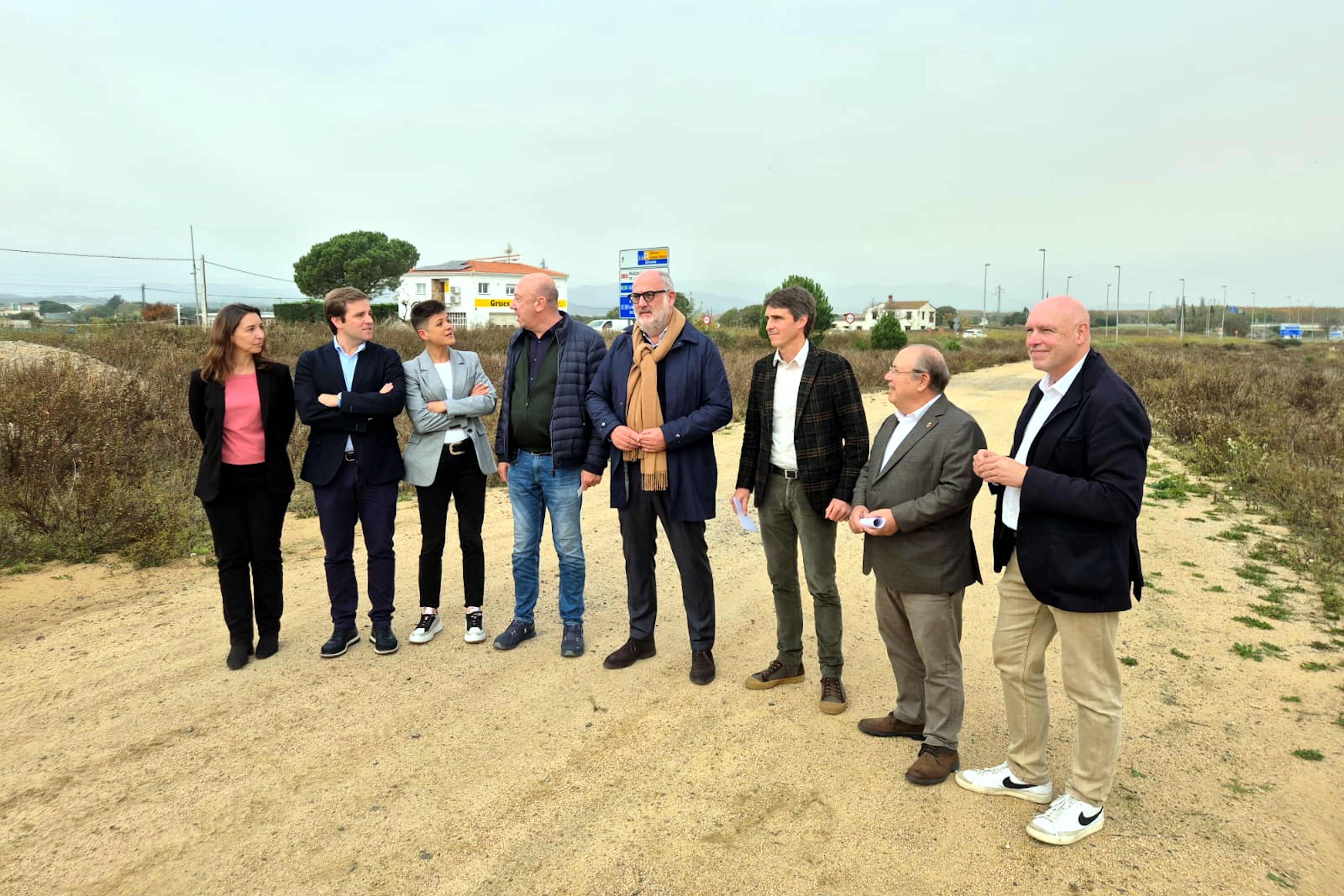 Junts critica la deixadesa del tram de la N II.