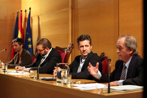 Un instant de la conferència del 50è aniversari del GEM. Foto: Ajuntament de Mataró