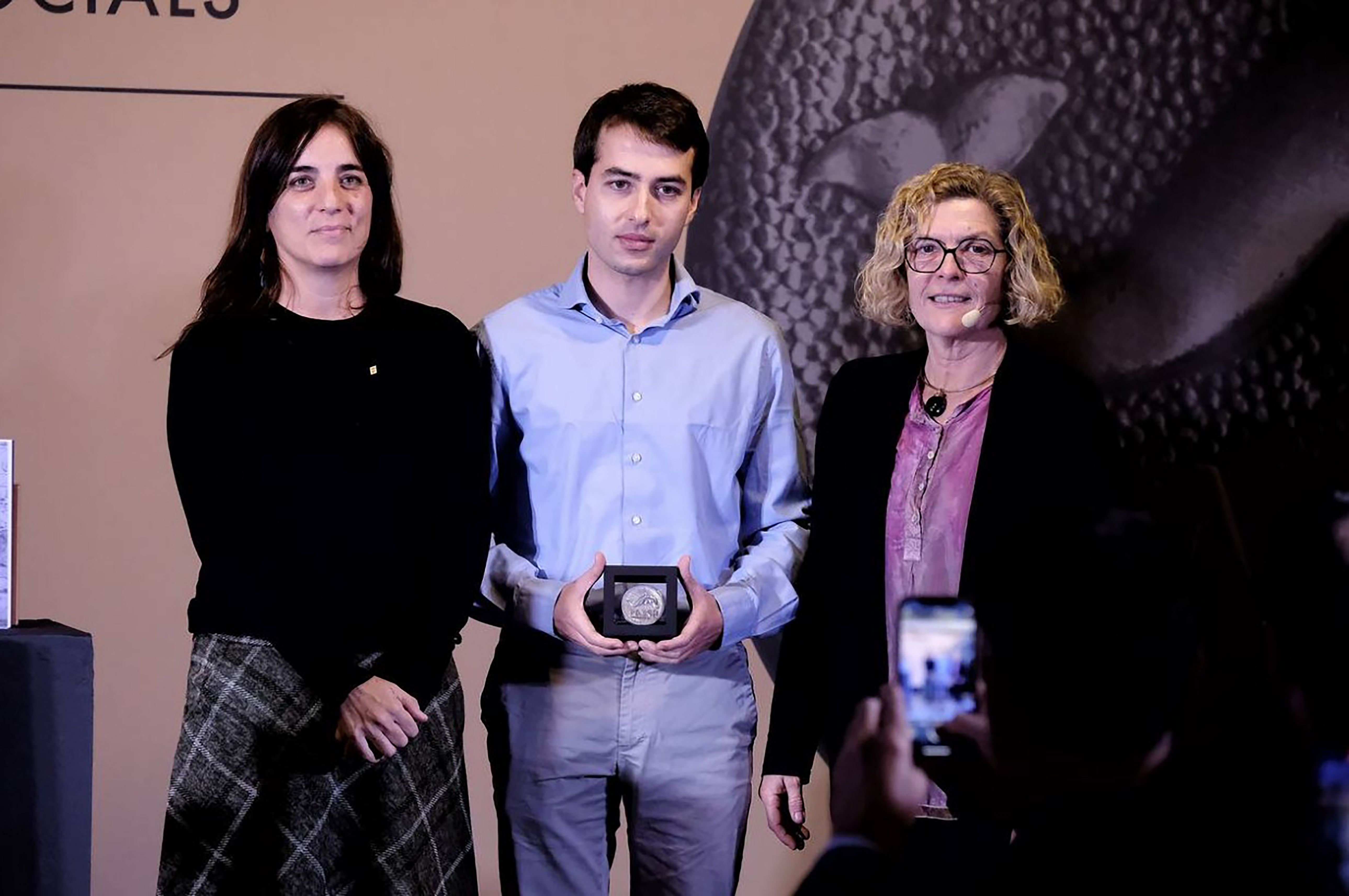 El ganador del Premi Iluro Néstor Ferrer