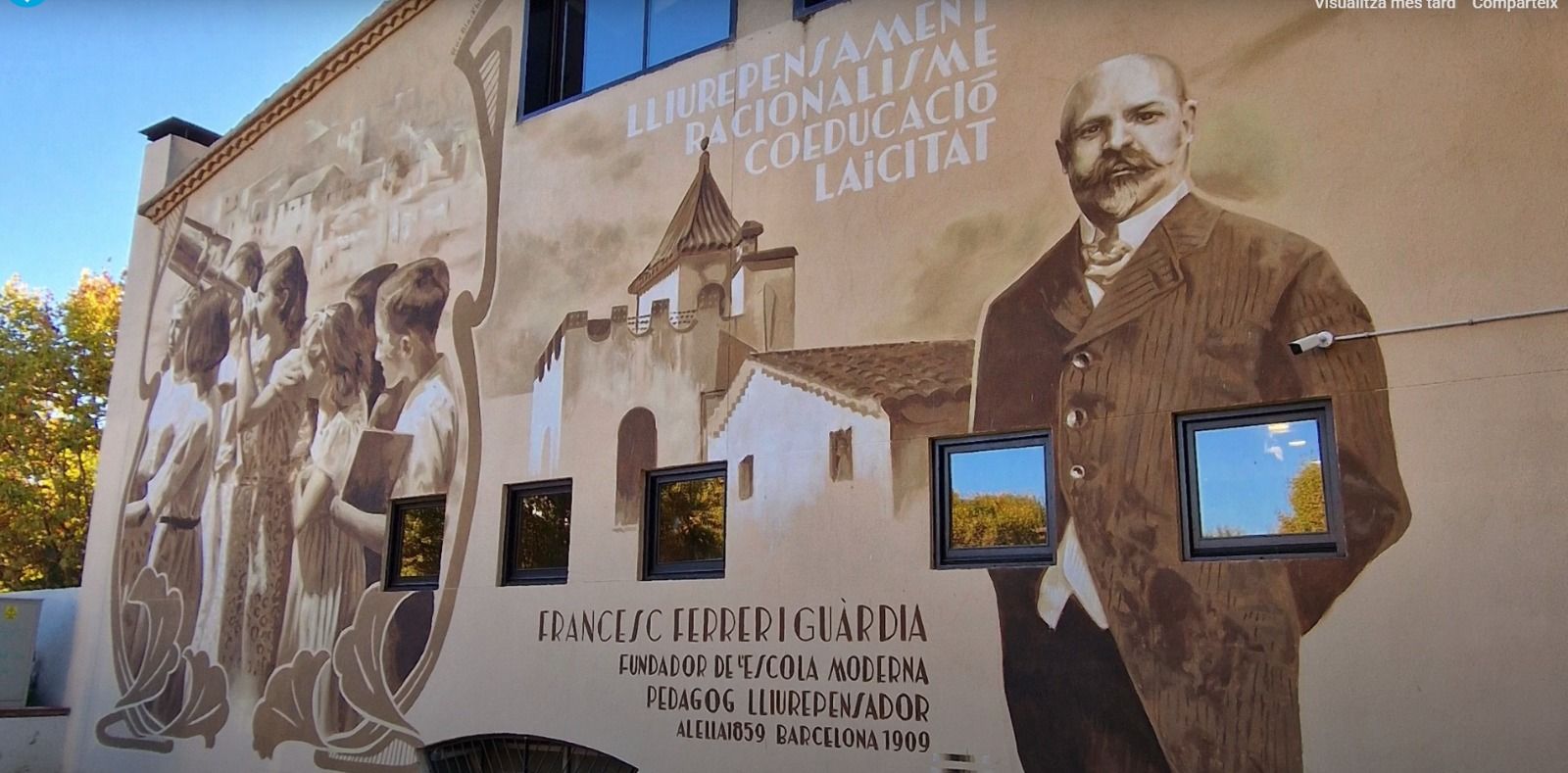 El grafiti de Ferrer i Guàrdia