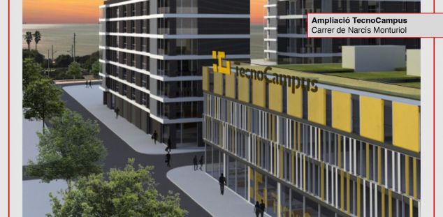 El render de l'ampliació del TecnoCampus, una novetat El render de l'ampliació del TecnoCampus, una novetat