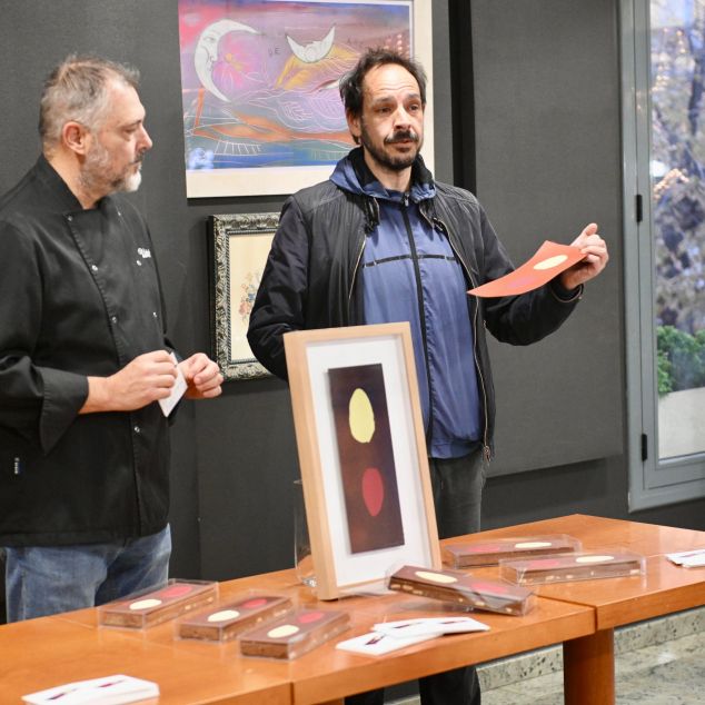 Presentació del torró d'autor 2025 de Patisseria Uñó.Foto: R. Gallofré