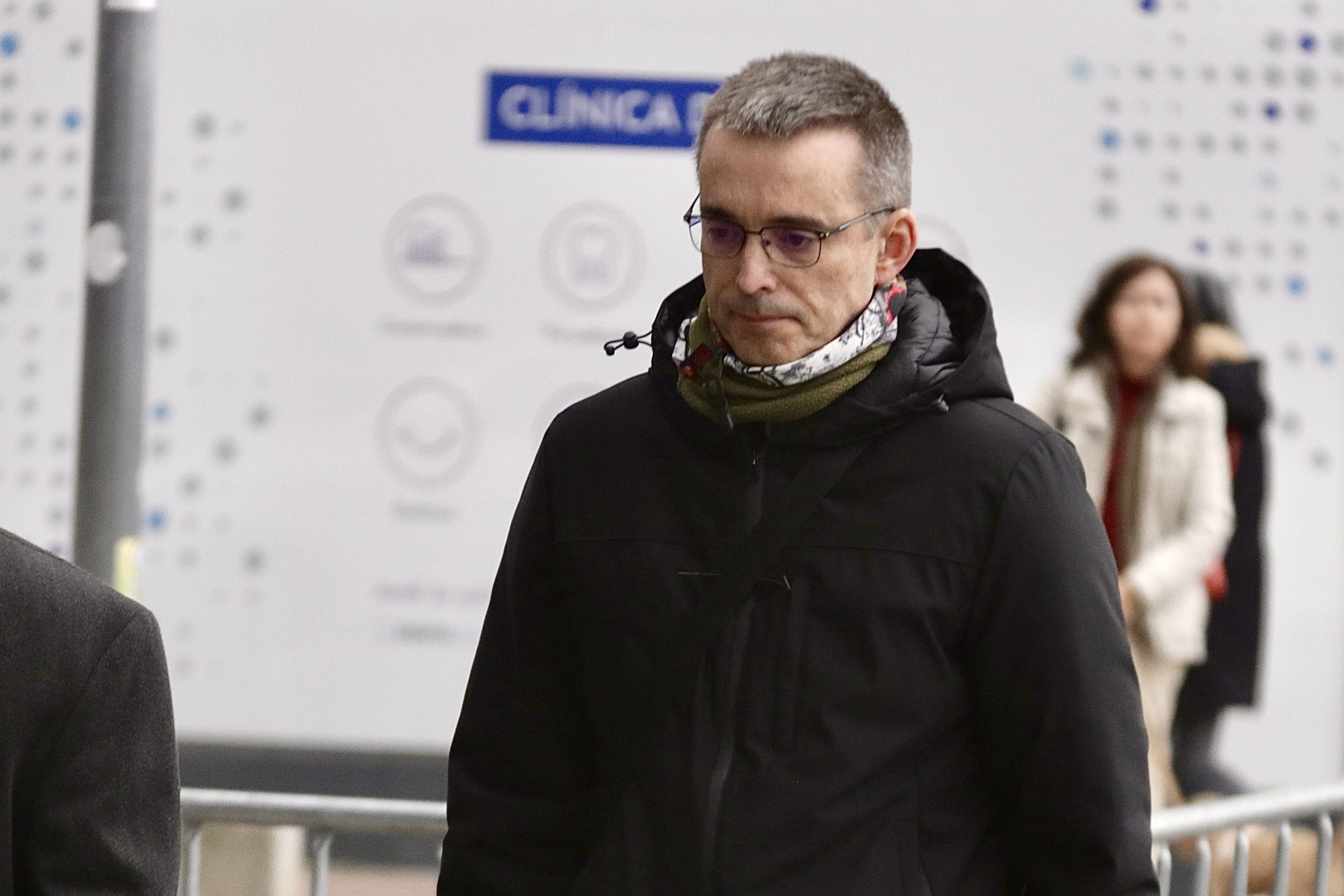 Santi Laiglesia llega a los juzgados de Sabadell. Foto: ACN