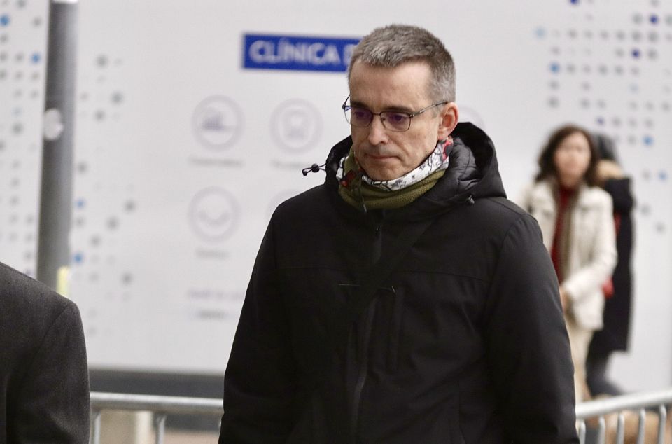 Santi Laiglesia llega a los juzgados. Foto: ACN