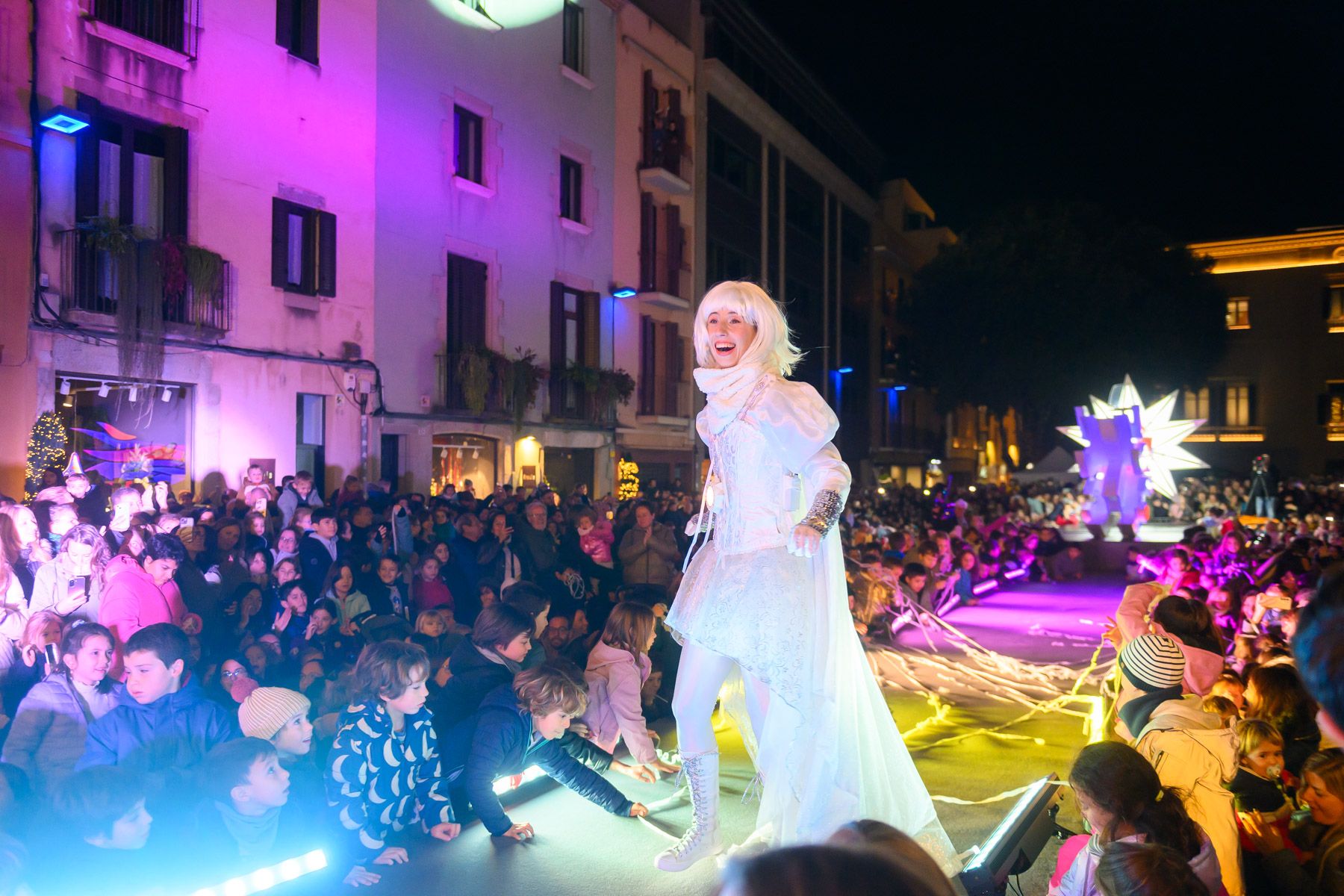 La Polaris a l'Encesa de llums de Nadal. Foto: R.Gallofré