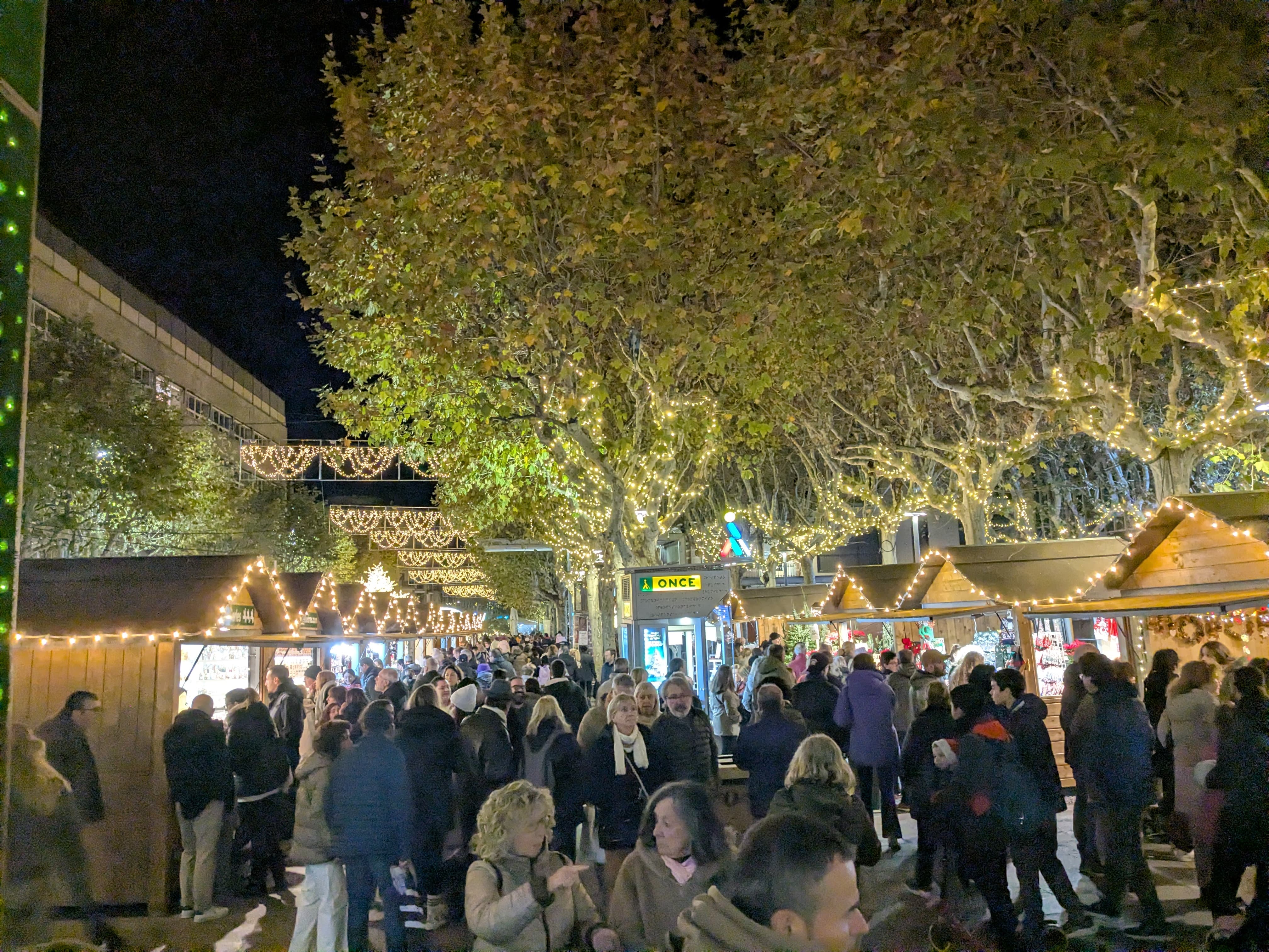 Santa Anna, plena d'ambient nadalenc.