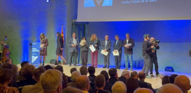 Maria Molina al lliurament dels premis