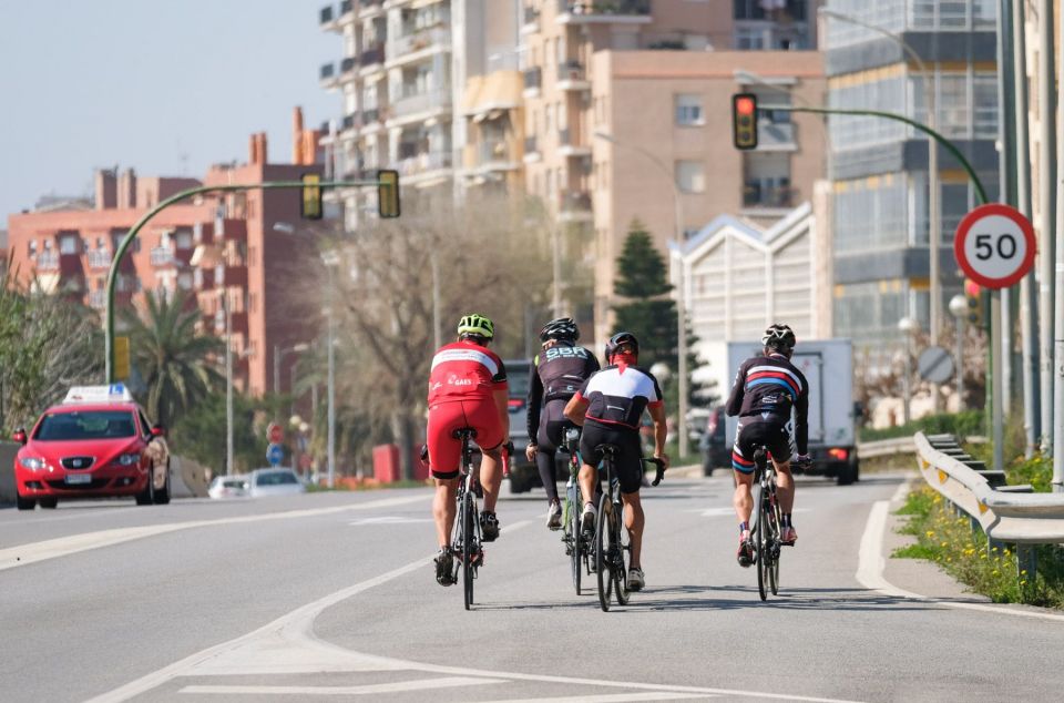 Ciclismo en el Maresme. Foto: Romuald Gallofré