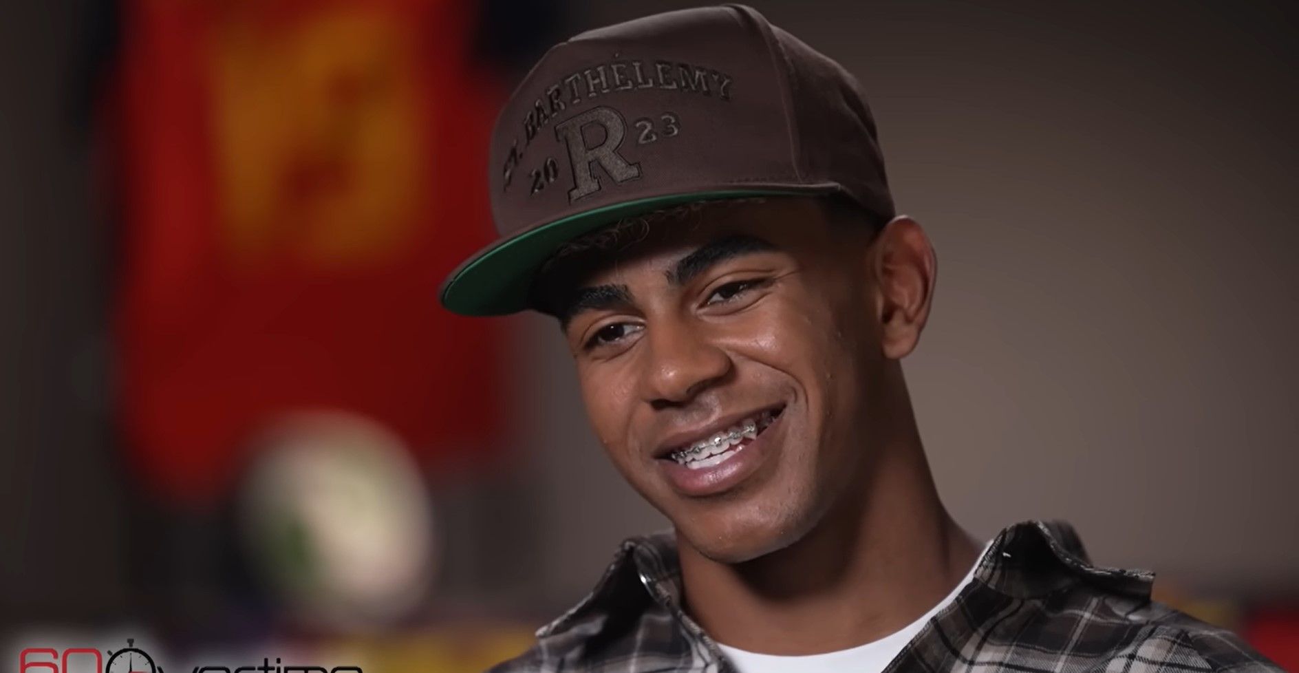 Un momento de la entrevista con Lamine Yamal