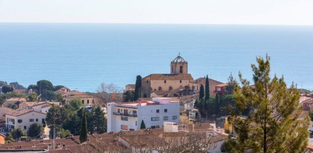 Vista general de Sant Vicenç de Montalt