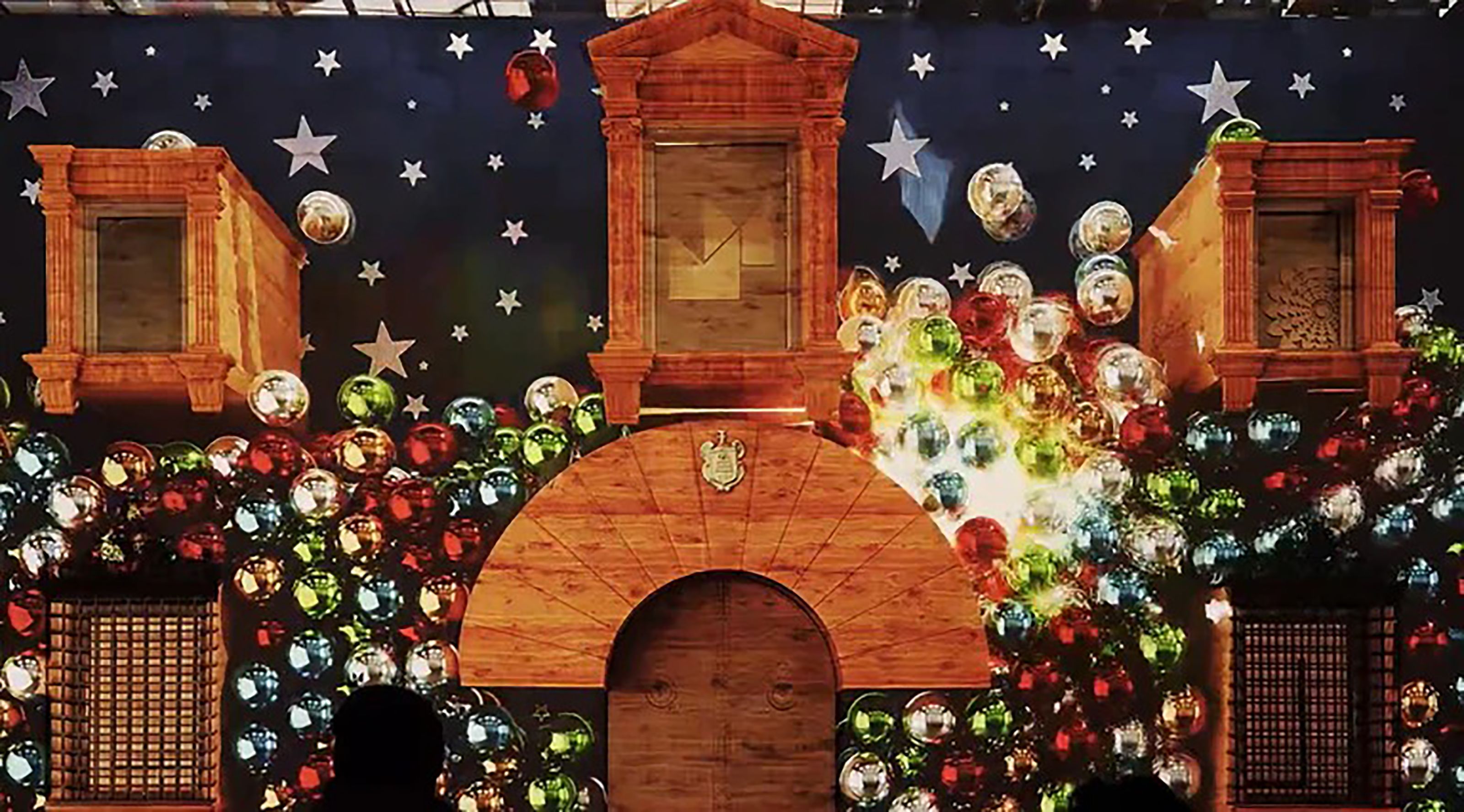 Videomapping en el Museu de Mataró