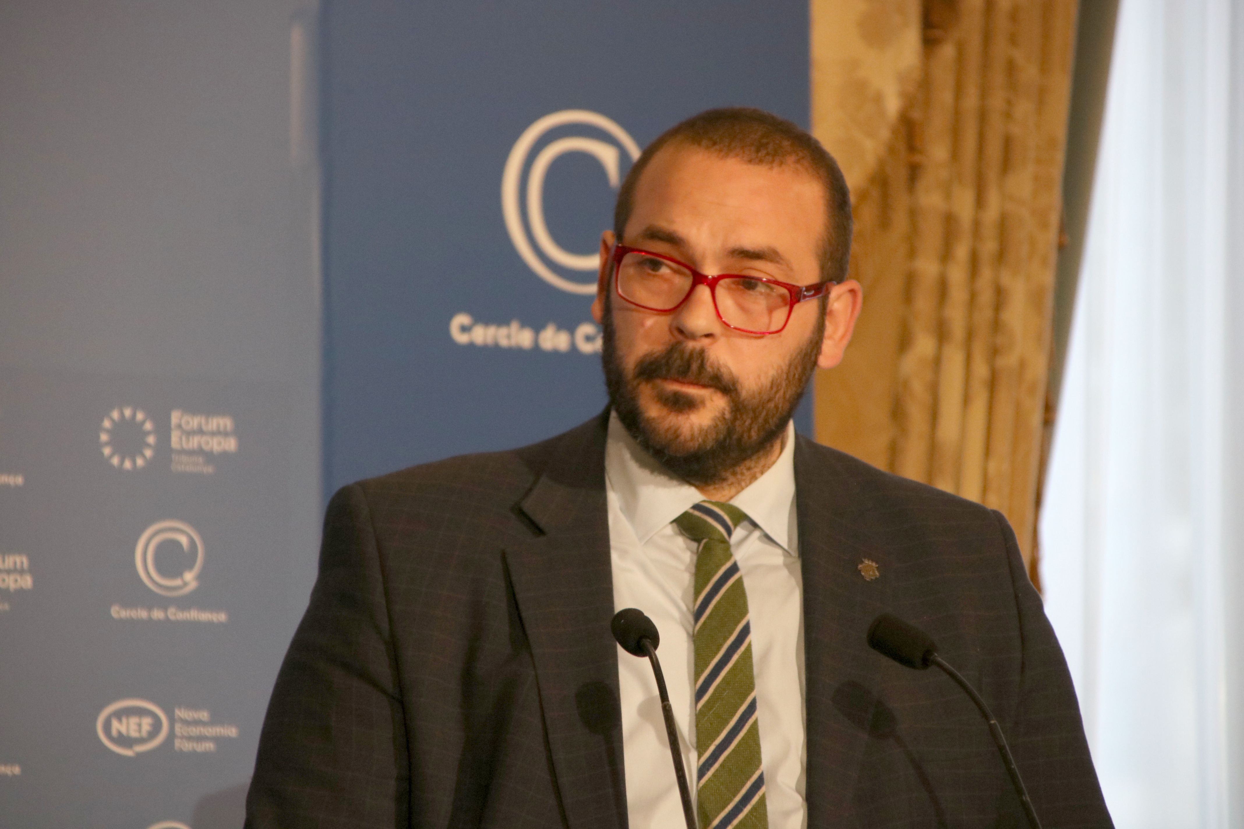 Bote, en el New Economy Forum. Foto: ACN