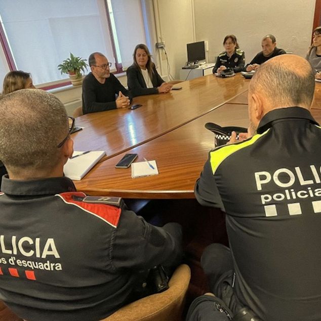 Un moment de la reunió entre cossos policials i ajuntaments. Foto: ACN Un moment de la reunió entre cossos policials i ajuntaments. Foto: ACN